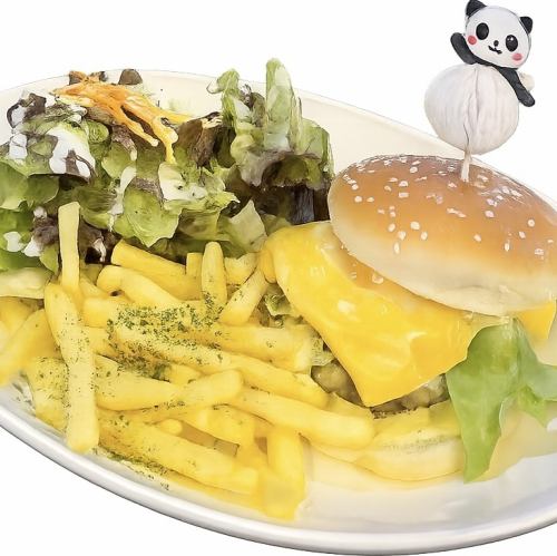 NO.15 チーズバーガープレート