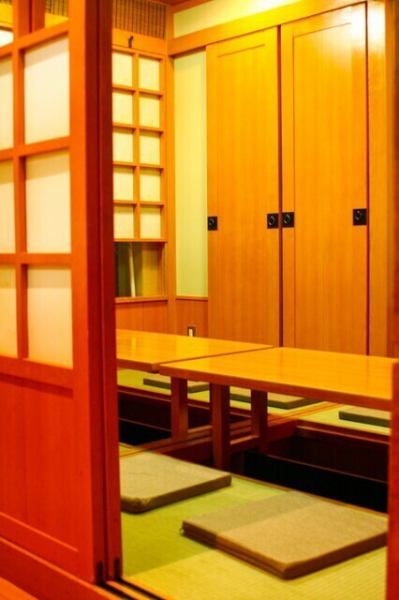 Each room is equipped with a sunken kotatsu (heated floor heater), allowing you to relax at your leisure.You can enjoy family time and chat without worrying about those around you.