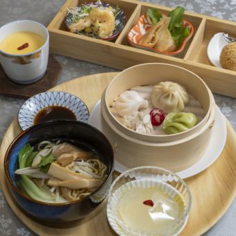 ◆点心おばんざいセット◆点心４種・茶碗蒸し・エビマヨ付♪1500円(税込)