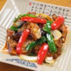 Spicy stir-fried eggplant and vegetables / mapo eggplant / seafood happosai / stir-fried green bok choy and shiitake mushrooms with oyster sauce / lightly stir-fried shrimp and Chinese yam