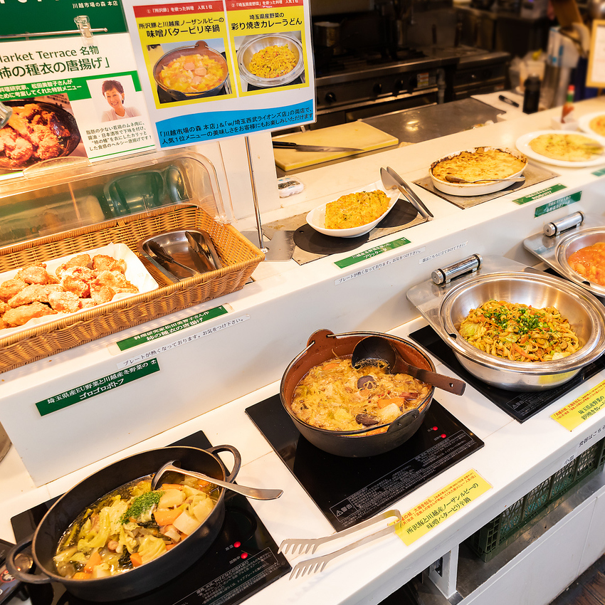 地産地消＆手作りの美味しさにこだわったビュッフェレストラン♪