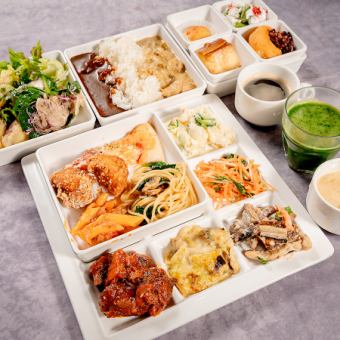 休日ランチビュッフェ【予約席 第4部［13:30～15:00］】食べ放題＆ソフトドリンク飲み放題