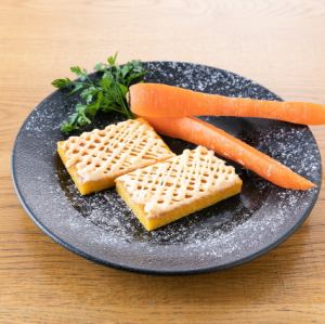 所沢産人参のオレンジキャロットケーキ