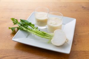 所沢産カブのコンポート＆杏仁豆腐