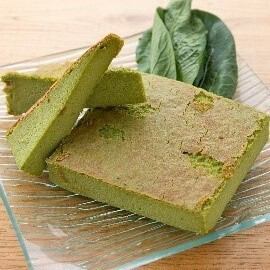 所沢産ホウレン草のベイクドチーズケーキ