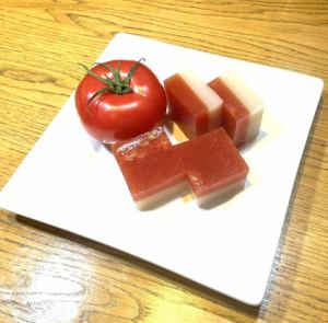 埼玉県産トマトと白あんのトマト羊羹