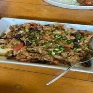 사이타마 현산 가지와 닭 껍질의 기름 닭
