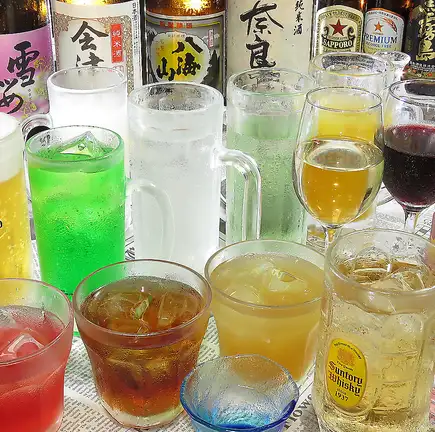 平日限定！（月曜日～木曜日・祝除く）2時間飲み放題お1人様2000円(税込)☆