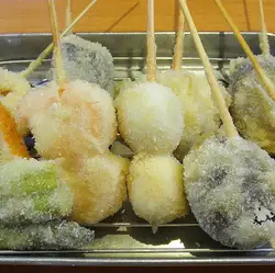 おすすめ串揚げ10本盛り