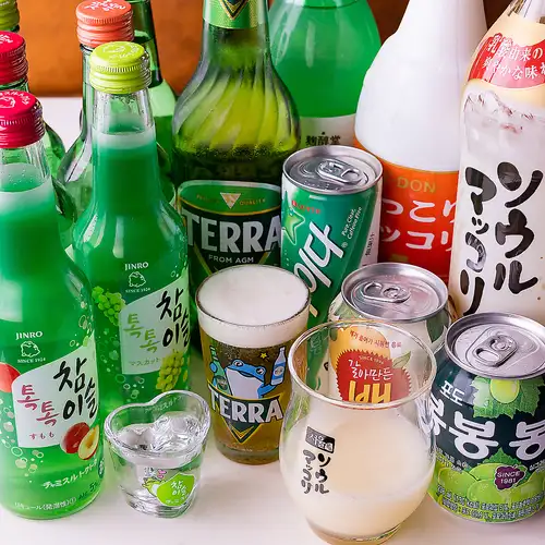We also offer an all-you-can-drink option.