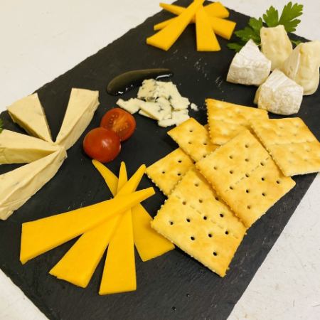 Today's Assortment of 4 Kinds of Cheese