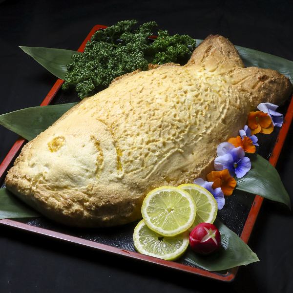 【お祝い事に】市場直送の新鮮な鮮魚を職人の確かな技で塩釜焼きに！