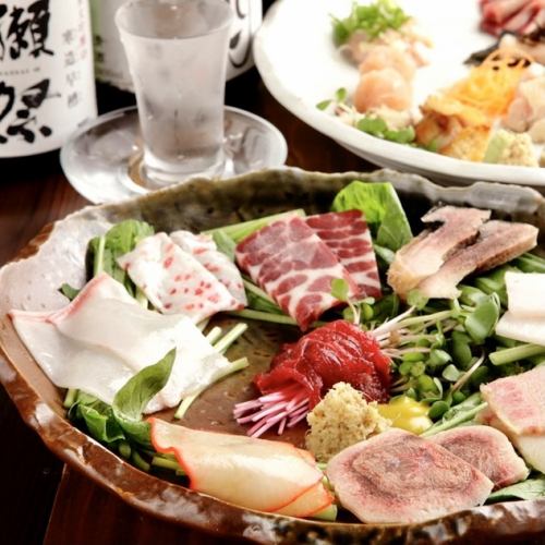 A lot of old-fashioned whale dishes ◎ Arranged to be easy to eat in a modern style!