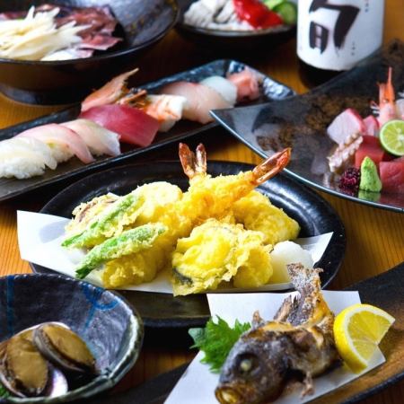Omakase cuisine individual plate course [6,000 yen with 120 minutes all-you-can-drink]