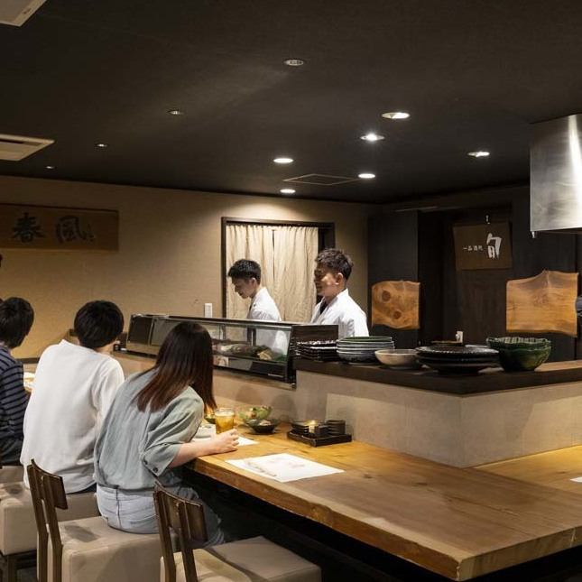 今宵は、贅沢な食材を使ったコースを。宴会なら『旬』におまかせです。コースも豊富。