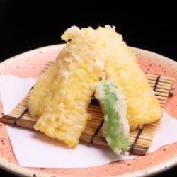 とうもろこしの天ぷら