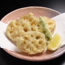 加賀蓮藕天婦羅