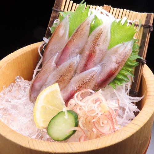 ホタルイカお造り