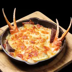 Rich Crab Miso Gratin