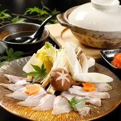 Blackthroat seaperch shabu-shabu