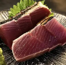 鰹の塩タタキ