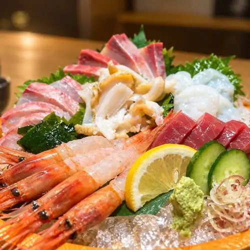 Assortment of 6 kinds of sashimi
