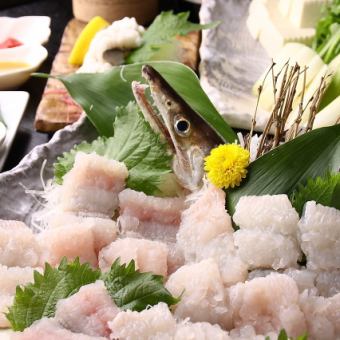 鱧すき鍋（飲み放題90分付）