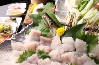 鱧すき鍋コース(飲み放題90分付)