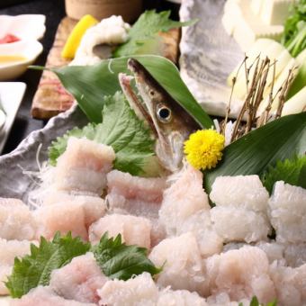 【15名様～団体様用】鱧すき鍋コース（飲み放題90分付）