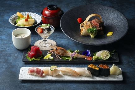 SUSHI & GRILL course [Ironai/Iruonai] 10,000 yen (tax included)