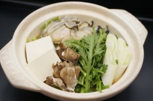 Oyster hotpot (photo shows 2 servings)