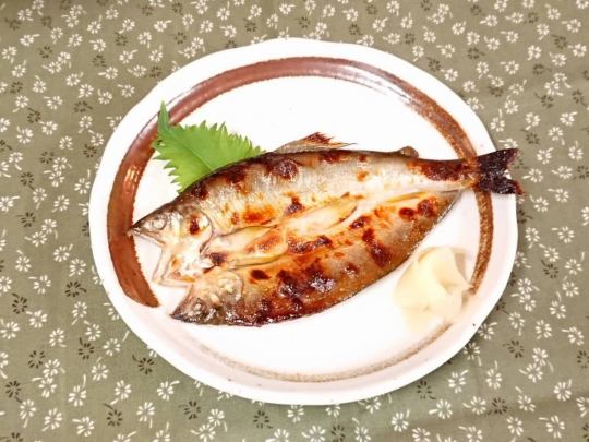 【四季折々に変わる当店鉄板メニュー】　旬のお魚を使った　西京焼き 