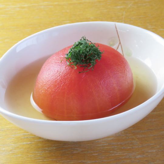[Elegant Japanese umami] Stewed tomatoes