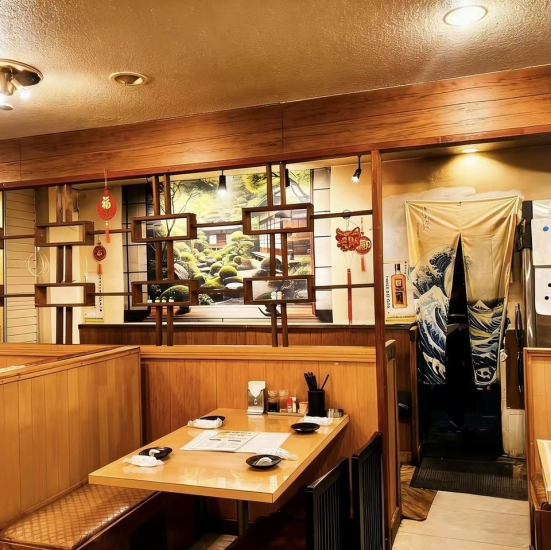 こだわり空間の店内でゆったりとした時間をお楽しみください！
