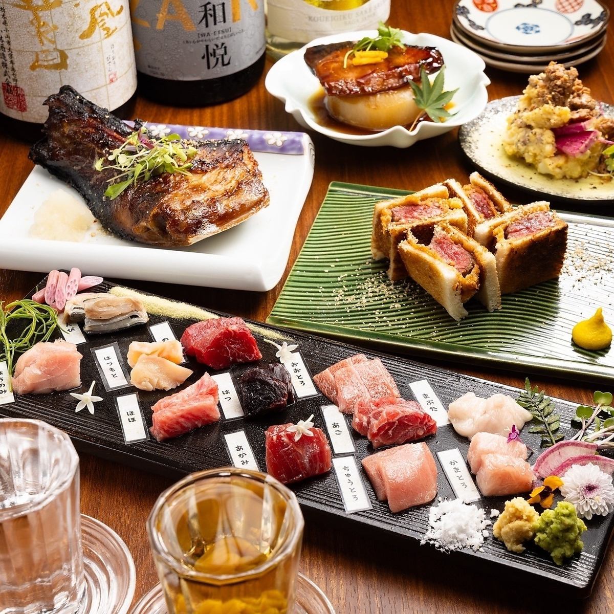 Enjoy super fresh seafood and meat dishes in a nice izakaya♪ It's a stylish and comfortable restaurant!