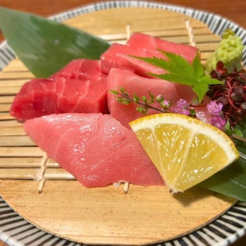 天然鮪をご堪能ください！