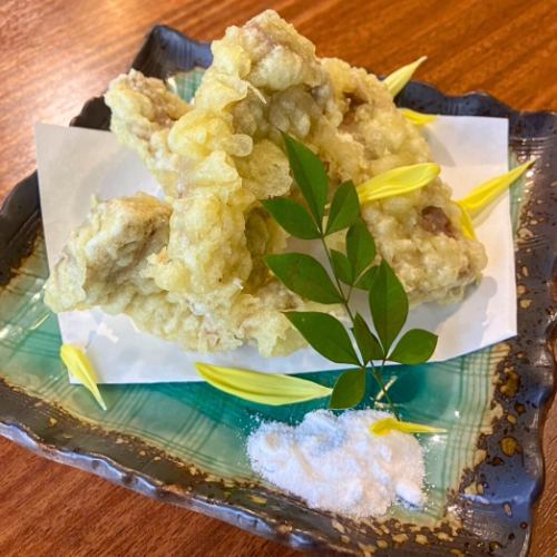 漬けマグロの天ぷら