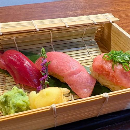 マグロのお寿司やお茶漬けなどもご用意