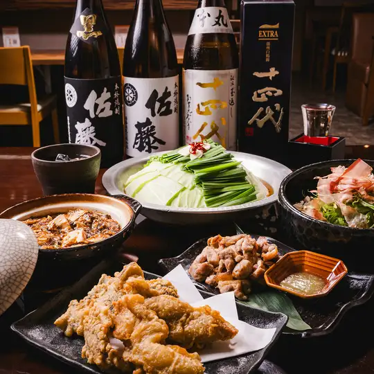 【畅饮】适量饱腹的套餐 ◆ 可选择红色或黑色内脏火锅 ◆ 非常适合想要吃饱的人!