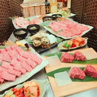 ★一番人気★【上】焼肉宴会コース★★14品★★