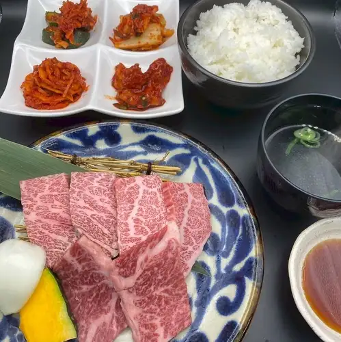 黒毛和牛上焼肉ランチ