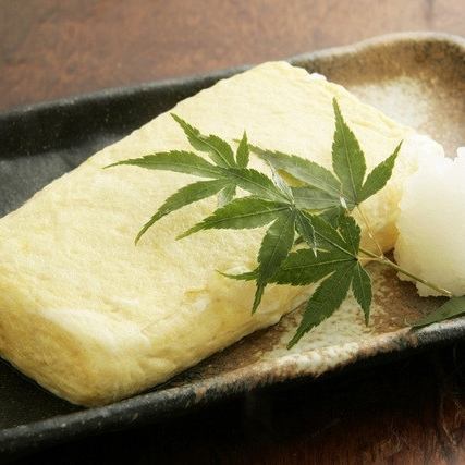 Classic!! Rolled egg with dashi