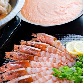 夏季限定 海老の明太とろしゃぶ