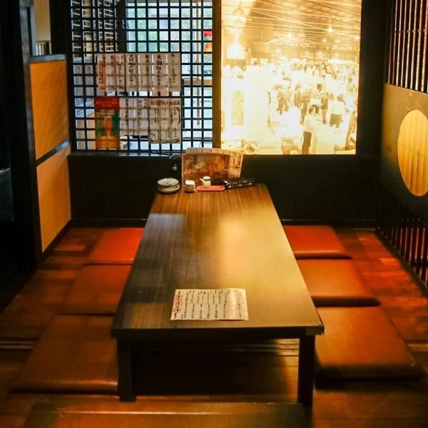 [For private rooms] The store has a variety of private rooms of various sizes, table seats, and counter seats.This is a place where you can relax and unwind.You can use it with confidence for small parties.