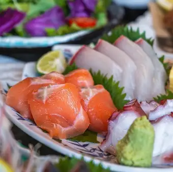 おまかせ鮮魚三点盛り