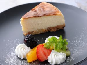 Enchanting rich cheesecake