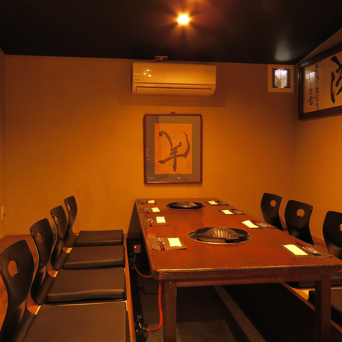Also recommended for entertainment and celebration seats Private room
