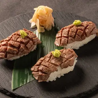 サーロインの炙り握り