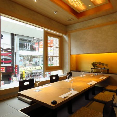 A comfortable, high-quality Japanese space.For an important dinner party...