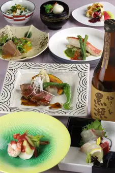 11月季節の会席【鴨・海鮮鍋・蟹・旬のお野菜等】[全9品］飲放付8500円⇒7500円
